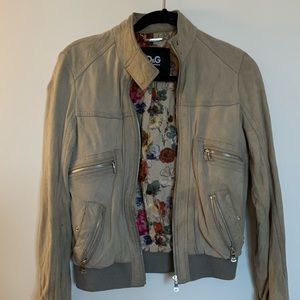 D&G goat skin jacket